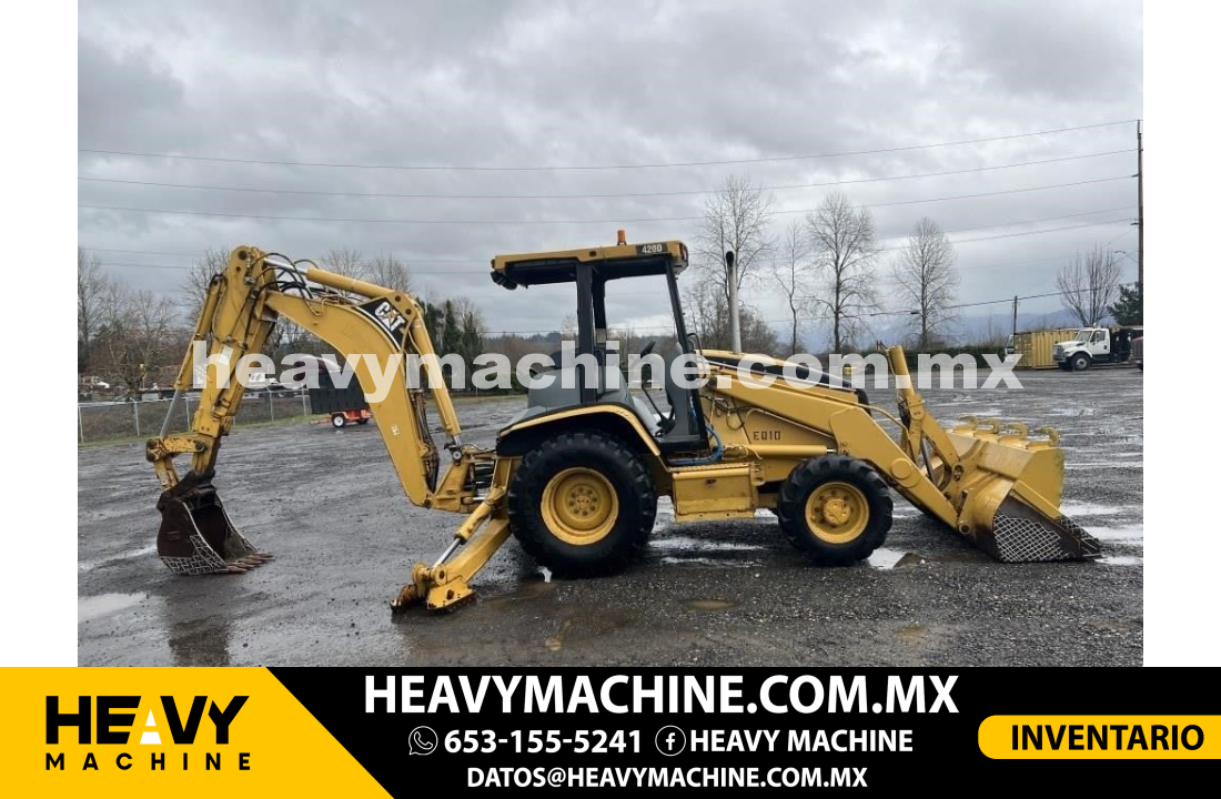 Maquinaria Pesada Retroexcavadora 2005 Cat 420D